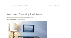 Desktop Screenshot of counselingsouthaustin.com
